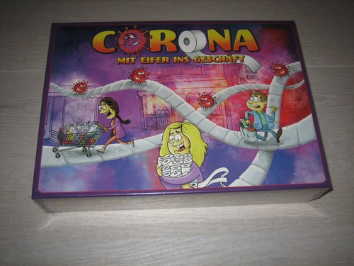 Corona mit eifer ins - corona, geschäft