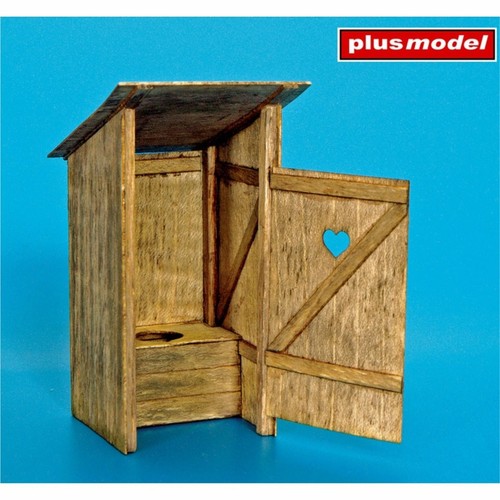 Holztoilette plusmodel - 1:35,