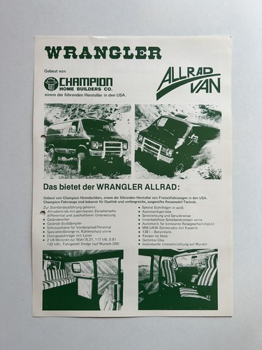 Wrangler dodge allrad - dodge, van