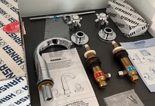 Hansa Lux Hansalux - Hansatiffany  3-Loch Waschtisch Armatur ERSATZTEILE, in chr