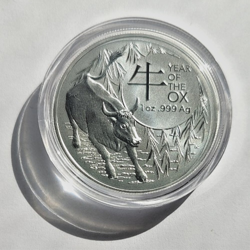 Silber jahr des ochsen - 1,