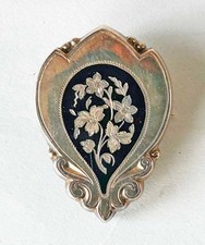 Biedermeier Brosche Medaillon