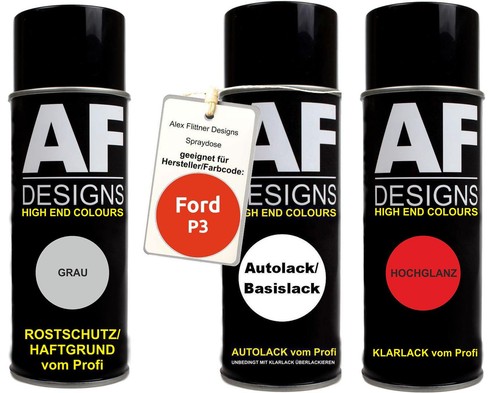 Spraydose set für ford - spraydose,