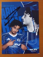 Aris Bayindir, Orig.-Autogr.,Autogrammkarte 2025/26,FC Schalke 04,#20?⚽