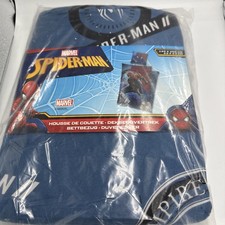 Marvel Spiderman Bettwäsche 140x200 63x63cm 100% Polyester Neu Unbenutzt