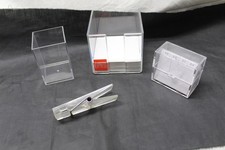 Plexiglas   Klammer Wäscheklammer  Büro Briefhalter, Stiftebox,Zettelbox, Kartei