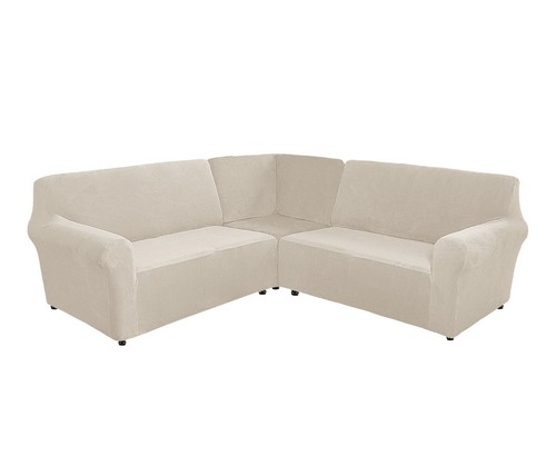 Teiliger velvet sofabezug 5 - 3-teiliger,