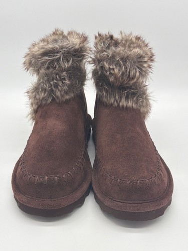 Bearpaw womens brown - womens, suede