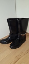 Damen-Gummistiefel, schwarz