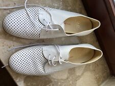 Halbschuhe/Schuhe, Christian Dietz, Größe 42 (UK 8), creme, super bequem, Leder