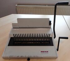 RENZ Combinette, manuelles Stanz- und Bindegerät für Plastikring Bindung DIN A4