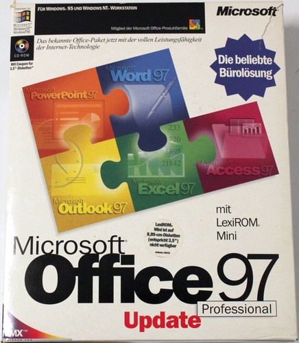 Rarität microsoft office 97 - -,