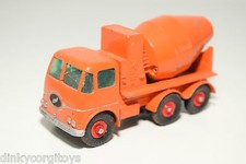 MATCHBOX KINGSIZE 13 READY-MIX BETON TRUCK ORANGE TOP ZUSTAND NEU LACKIEREN