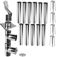 Bausatz Edelstahl Schornstein