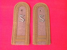 NVA Schulterstücke Schulterklappen Offiziersschüler 2. Jahr FDA (-1990)(# II/86)