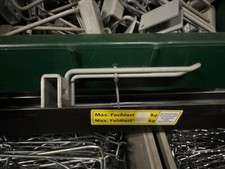 Haken für Trageschiene Doppelhaken L15cm Tego Regal Werkzeughaken Blisterwand