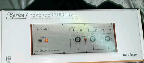 Behringer spring reverberation - spring,