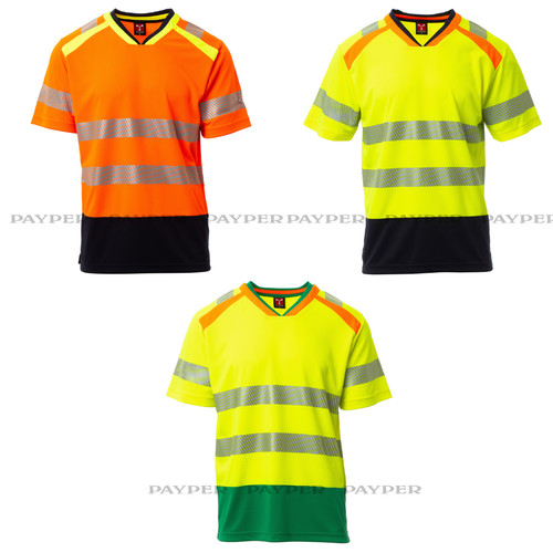 Warnschutz shirt herren - t-shirt,