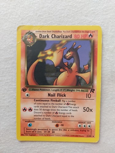 Pokémon tcg dark charizard - pokémon,