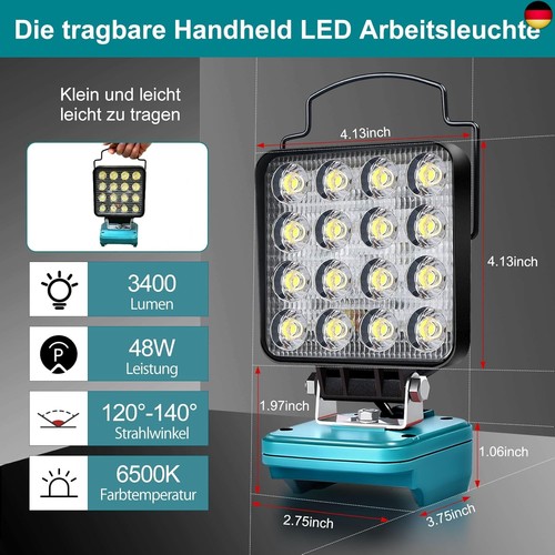 Akku lampe für makita - lampe,