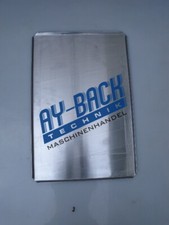 Aluminium Backblech  ohne loch