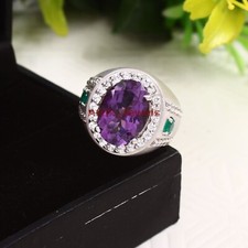 Natürlich Amethyst Und Onyx