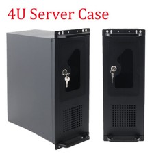 Rack Server Gehäuse 4U / 4HE PC Gehäuse ATX/M-ATX Desktop Gehäuse DE