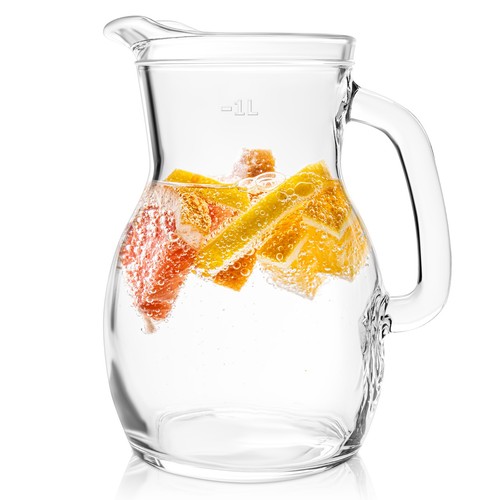 Wasserkrug aus glas - glas, –