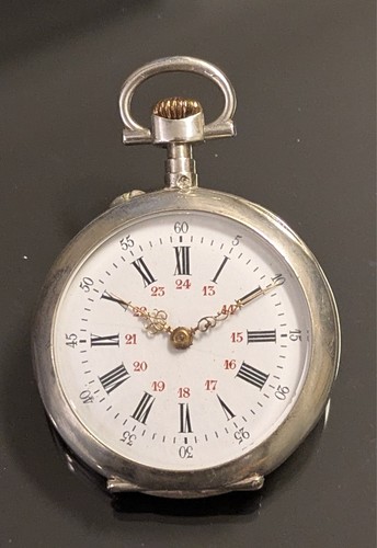 Damentaschenuhr aus silber - aus,