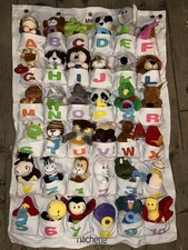 Hachette Mein Tier-ABC Bücher mit Plüschfiguren Gold Edition