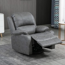 HOMCOM Relaxsessel Fernsehsessel mit Liegefunktion, Ruhesessel mit Wippfunktion