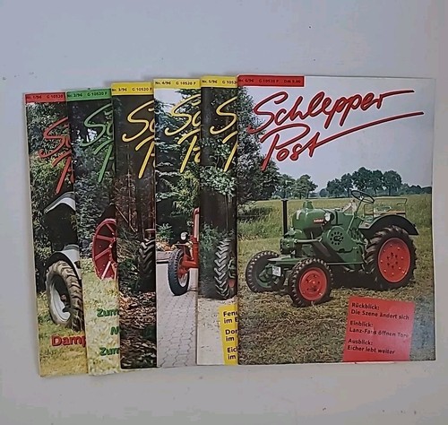 Schlepper post 1996 - 1996, 1-6