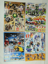 4 x Lego Faltblatt Werbung