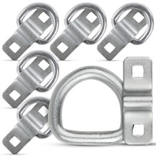 6x Zurröse Zurrring Lasche