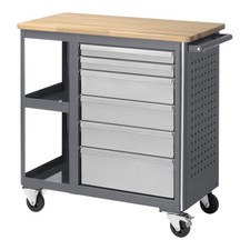 STIER Fahrbare Werkbank mit 6