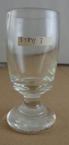 Antikes schweres glas becher - antikes,