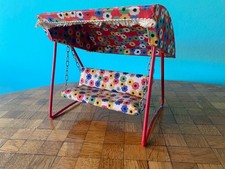 Hollywoodschaukel Caco ? Puppenstube Puppenhaus 1:12 dollhouse swing