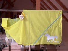 Universal Reflex Nieren- okayAusreitdecke 125 cm Neon Warndecke gelb bis 125 cm