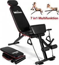 7 in1 Multifunktion Hantelbank