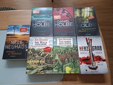 7 Bücher Krimis Daniel Holbe, Ann Granger, Andreas Gruber Konvolut