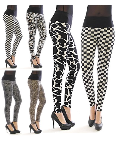 Damen leggings lang hoher - damen,