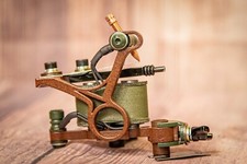 Handgefertigte Tattoomaschine