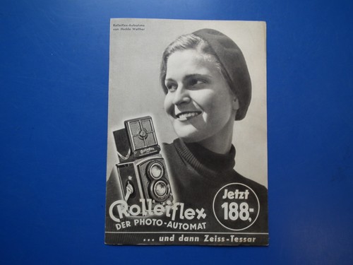 Werbeheft-Faltblatt-Rolleiflex