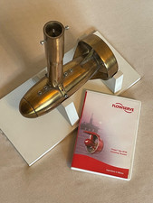 Modell Azimut-Antrieb (Propellergondel) von Pleuger aus Messing (50er Jahre)