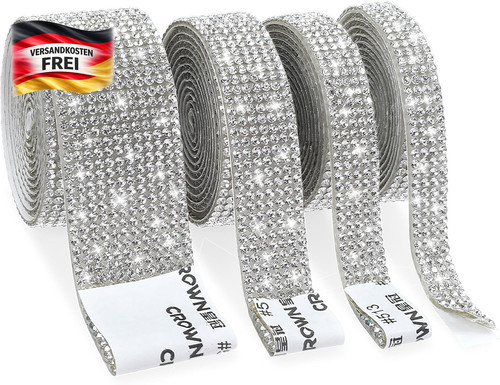 Rollen kristall strassband - 4,