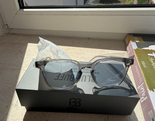 Blue buff herren sonnenbrille - blue,