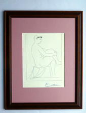 PABLO PICASSO  " Weiblicher