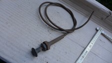 START "S" Zugknopf mit Bowdenzug Wehrmacht Choke SdKfz Horch Wanderer Blitz Ford