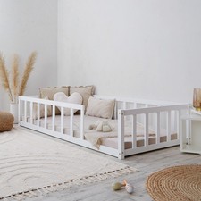 Kinderbett 90x200 Bodenbett