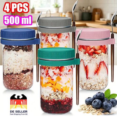 Glas müslibecher mit - glas,
